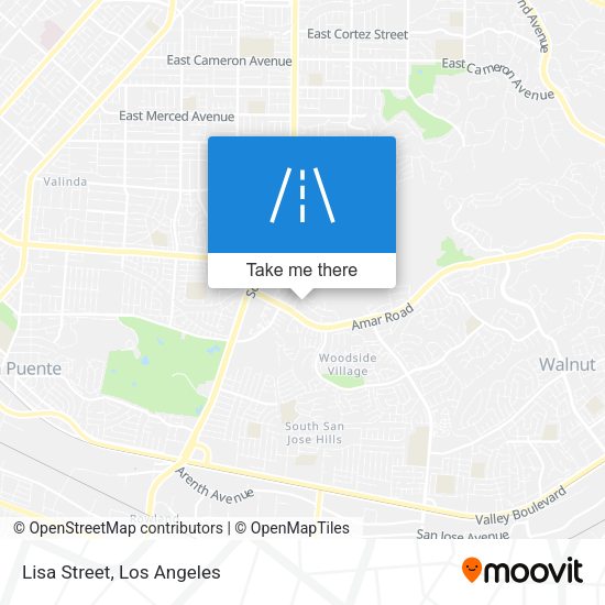 Mapa de Lisa Street