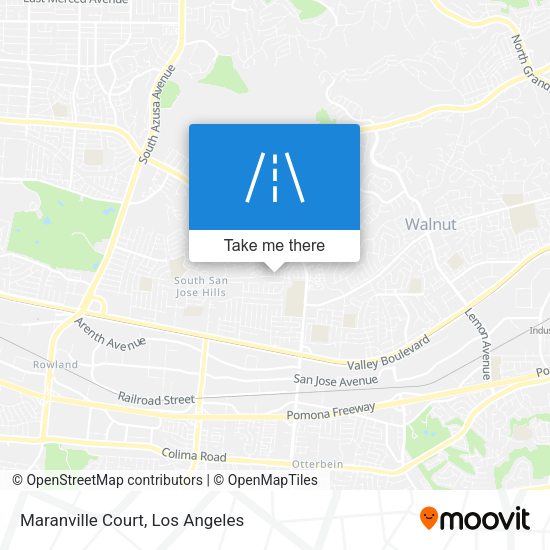 Mapa de Maranville Court