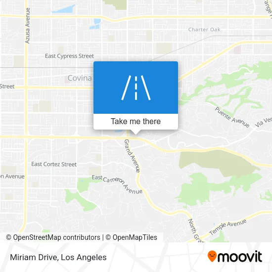 Miriam Drive map