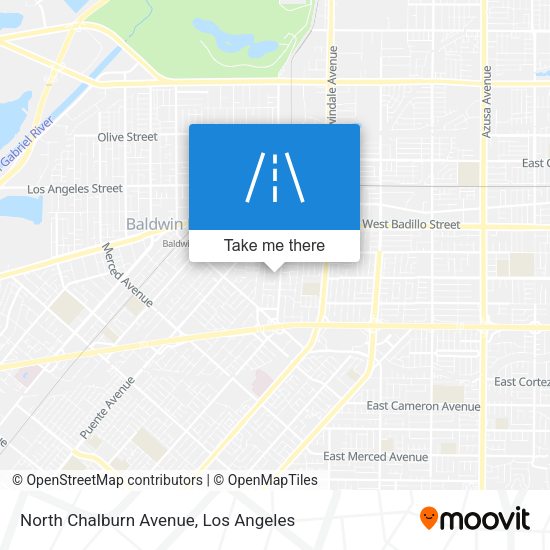 Mapa de North Chalburn Avenue