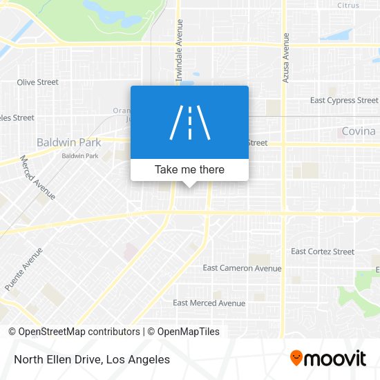 Mapa de North Ellen Drive