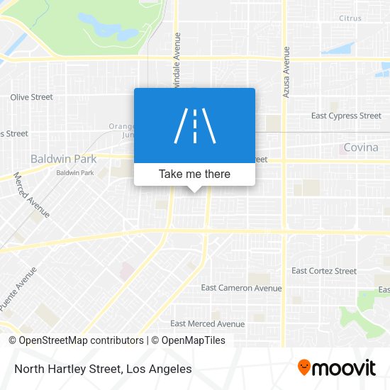 North Hartley Street map