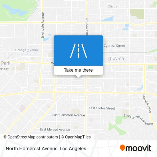 Mapa de North Homerest Avenue