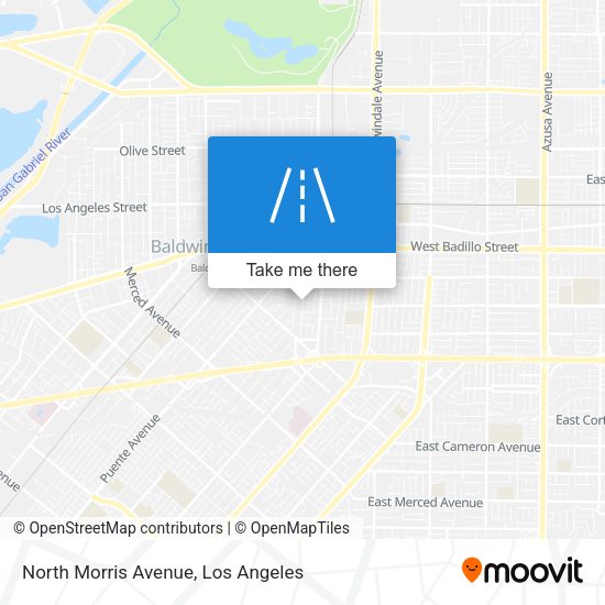 Mapa de North Morris Avenue