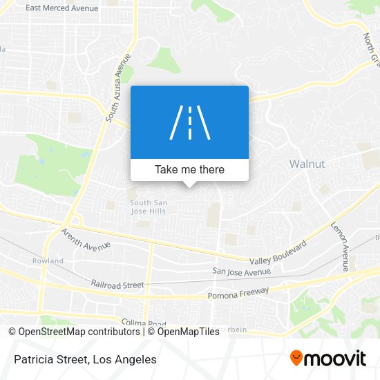 Mapa de Patricia Street