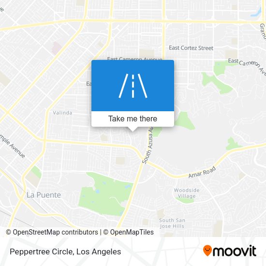 Mapa de Peppertree Circle