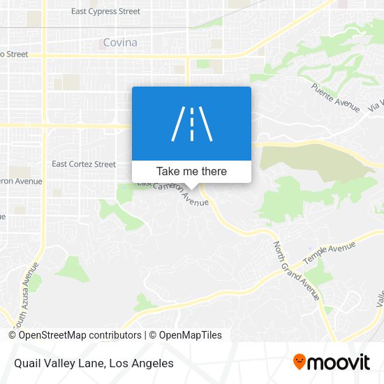 Quail Valley Lane map