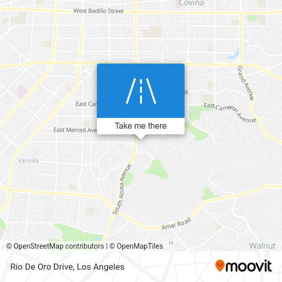 Rio De Oro Drive map