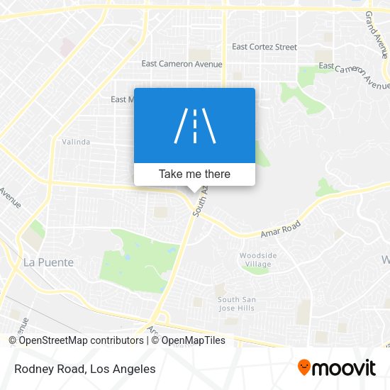 Mapa de Rodney Road