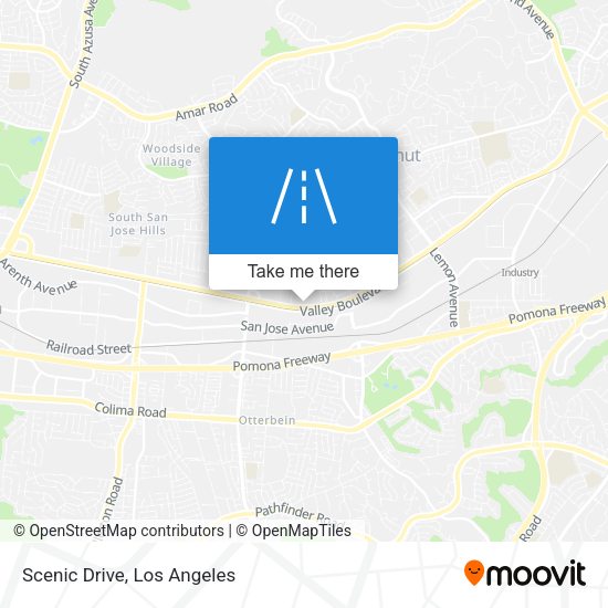 Mapa de Scenic Drive