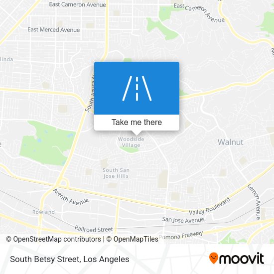 Mapa de South Betsy Street