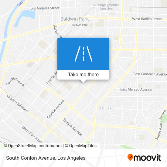 Mapa de South Conlon Avenue