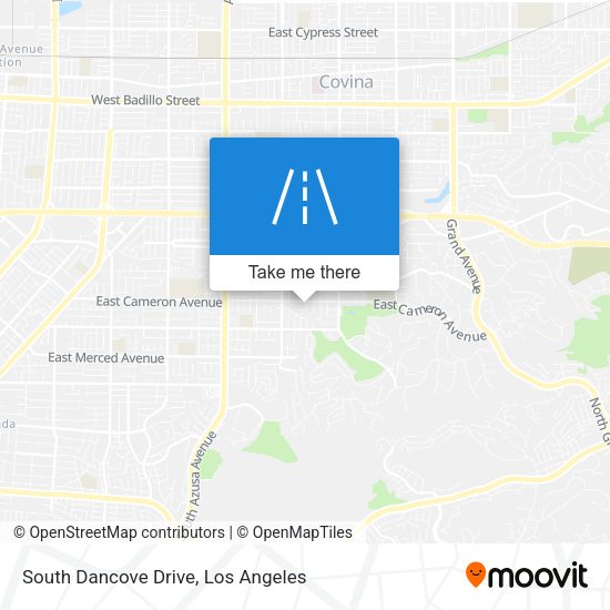 Mapa de South Dancove Drive