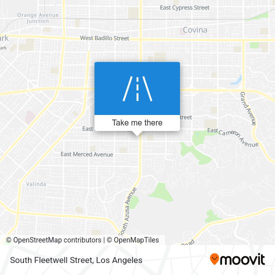 South Fleetwell Street map