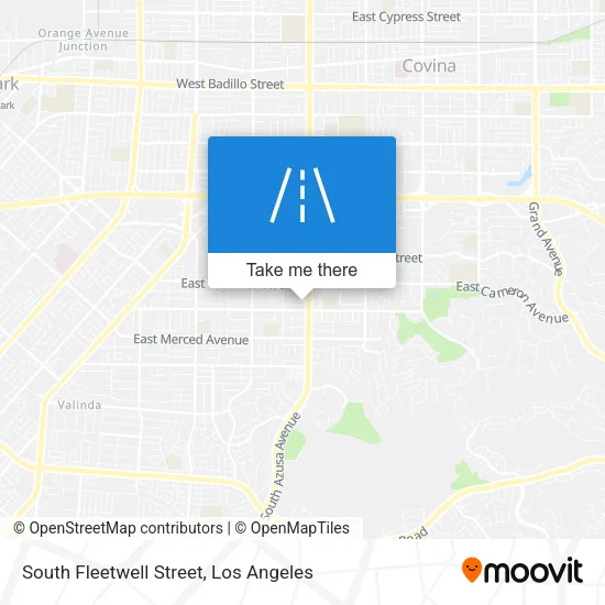 South Fleetwell Street map