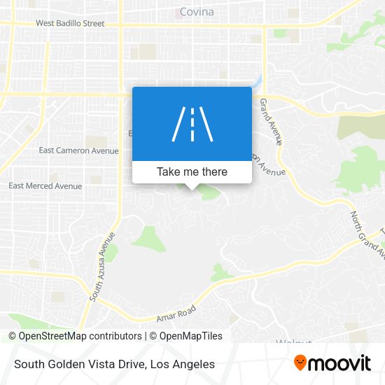 Mapa de South Golden Vista Drive
