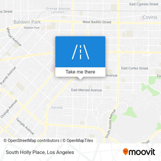 South Holly Place map