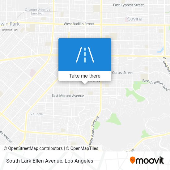 South Lark Ellen Avenue map