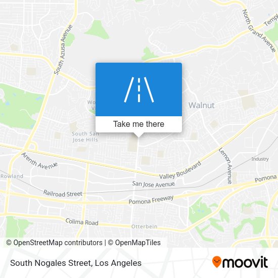 South Nogales Street map