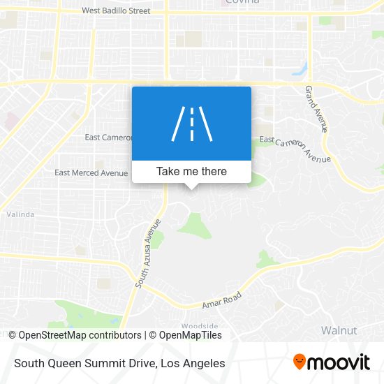 Mapa de South Queen Summit Drive