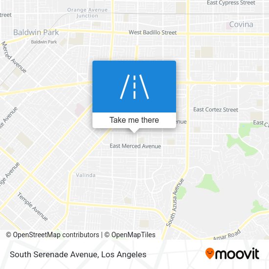 Mapa de South Serenade Avenue