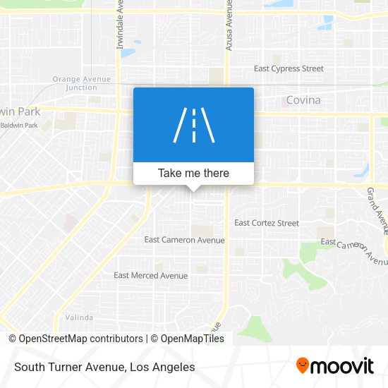 South Turner Avenue map