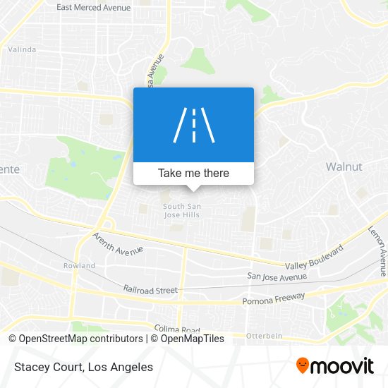 Mapa de Stacey Court