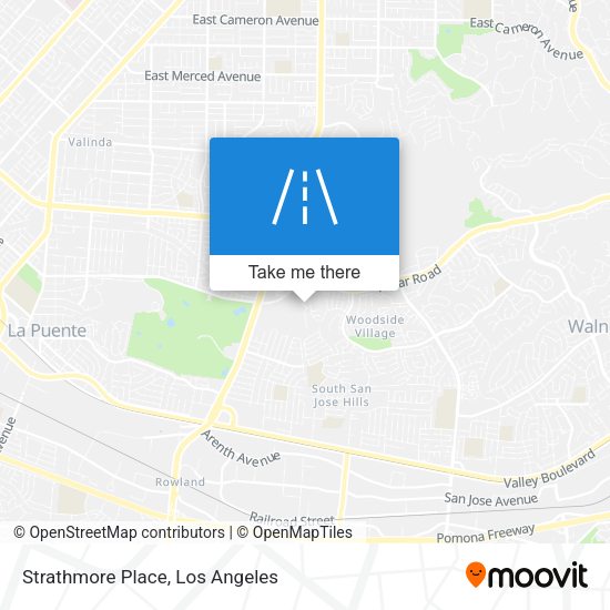 Strathmore Place map