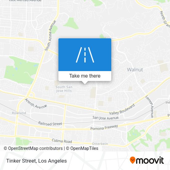Mapa de Tinker Street