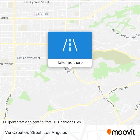 Mapa de Via Caballos Street