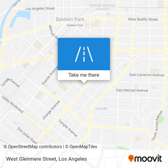 Mapa de West Glenmere Street
