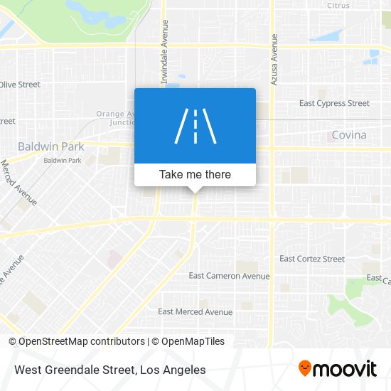 Mapa de West Greendale Street