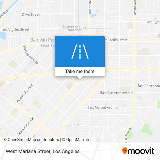 Mapa de West Mariana Street