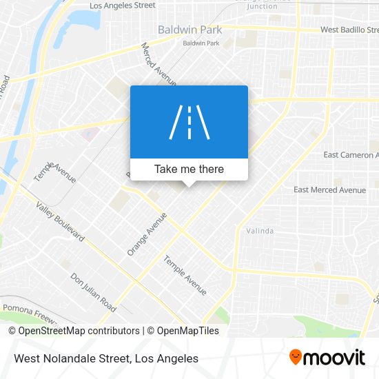 West Nolandale Street map