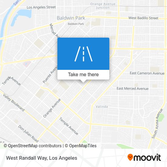 West Randall Way map