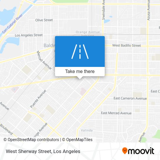 Mapa de West Sherway Street