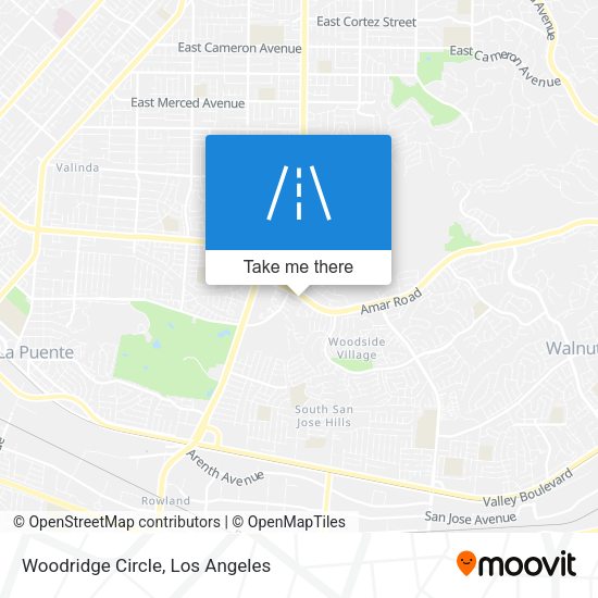 Woodridge Circle map