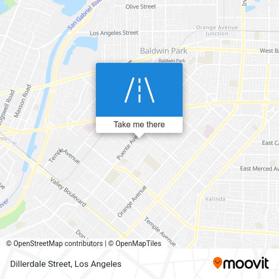 Dillerdale Street map