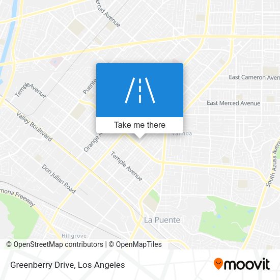 Greenberry Drive map