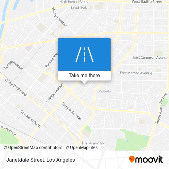 Mapa de Janetdale Street