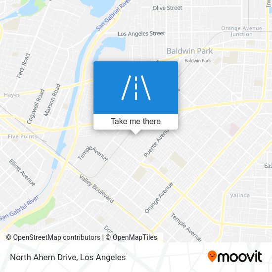 Mapa de North Ahern Drive
