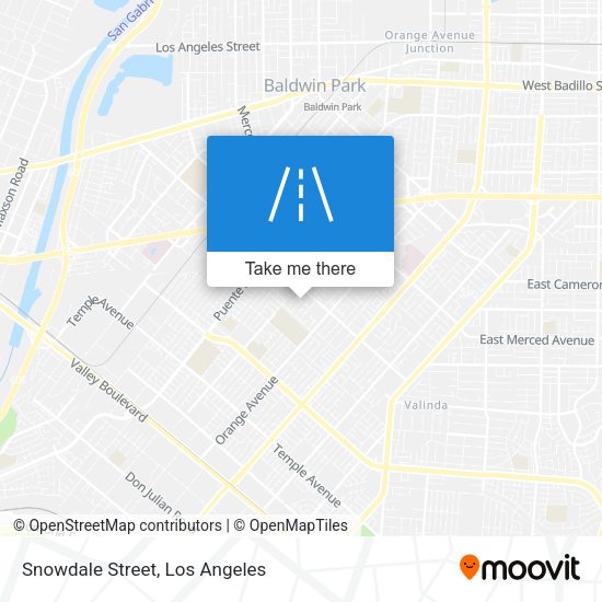 Snowdale Street map