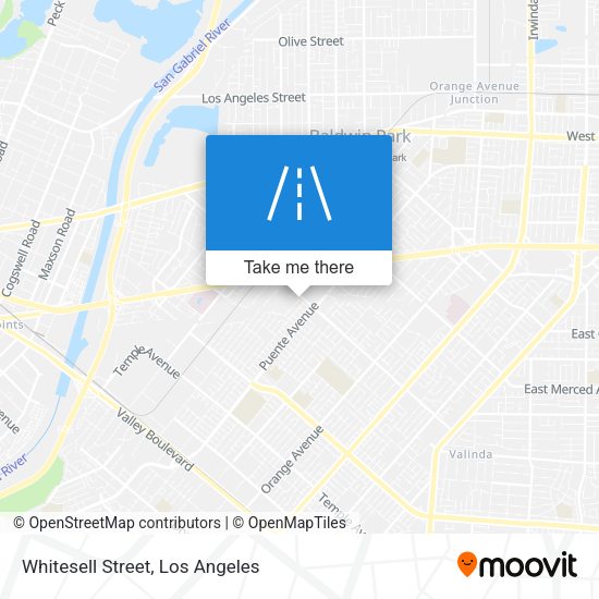 Whitesell Street map