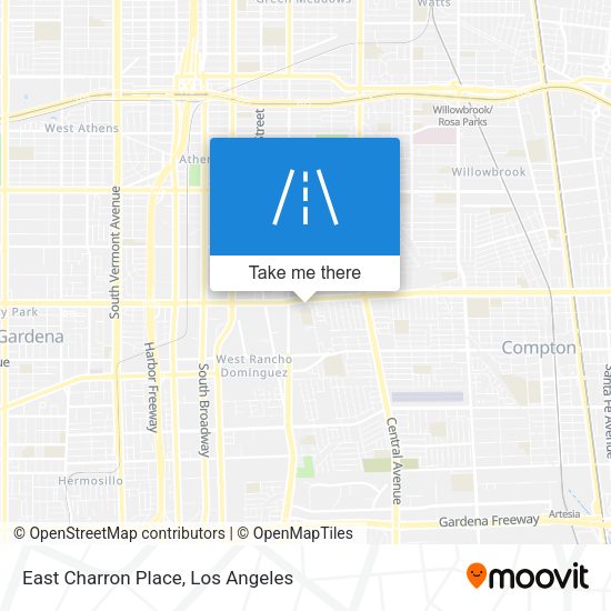 Mapa de East Charron Place