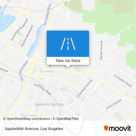 Appledale Avenue map