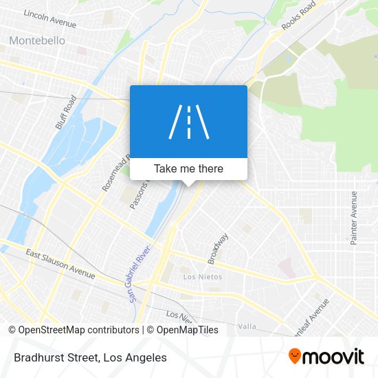 Bradhurst Street map