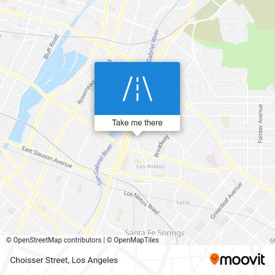 Mapa de Choisser Street