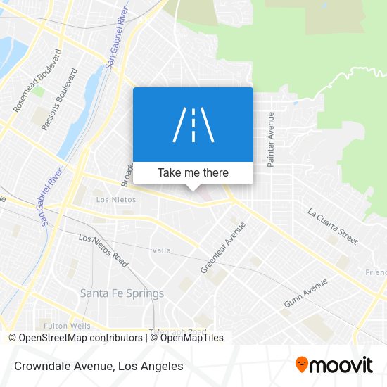 Mapa de Crowndale Avenue