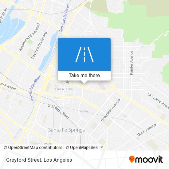 Mapa de Greyford Street