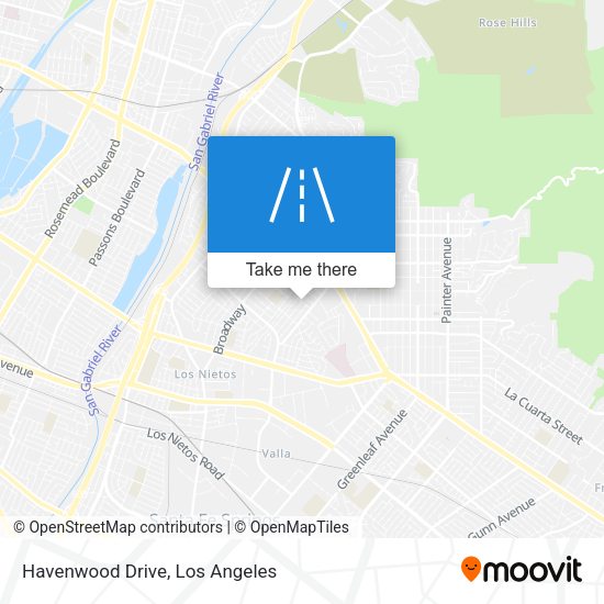 Mapa de Havenwood Drive
